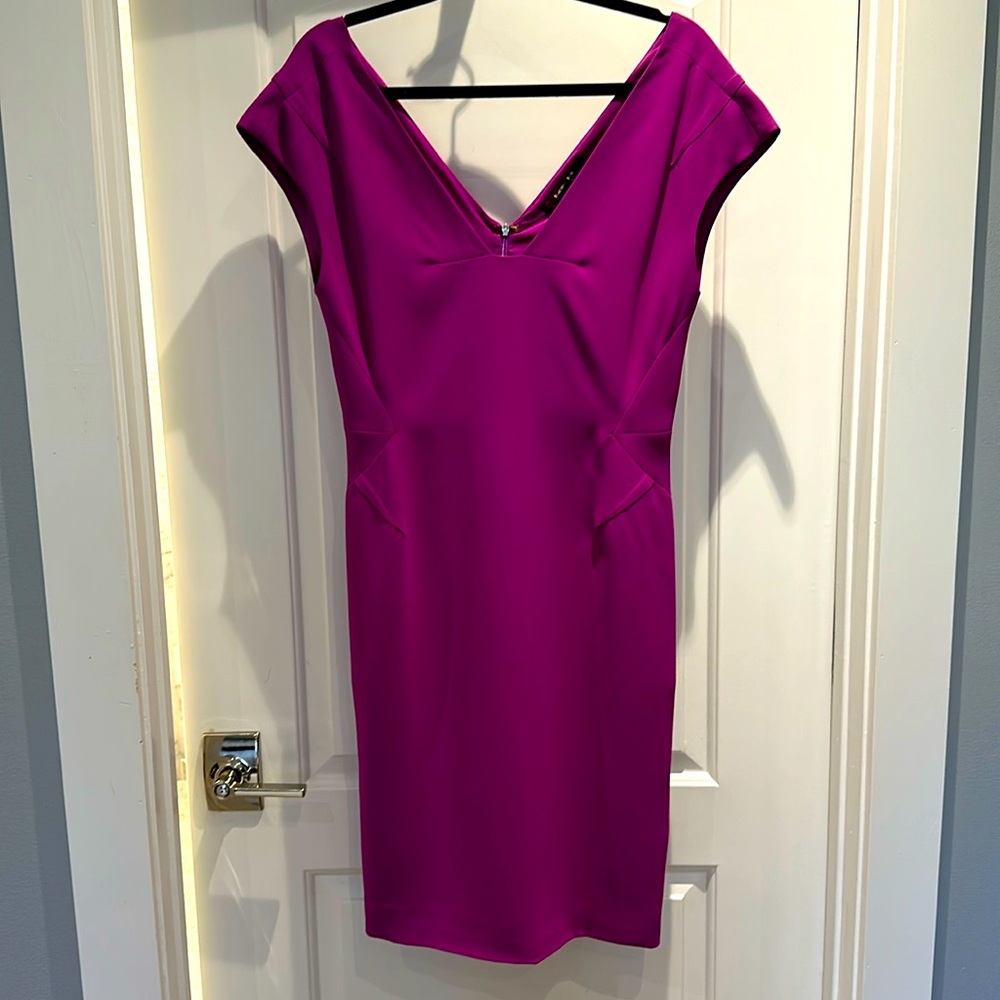 Rachel Roy magenta dress